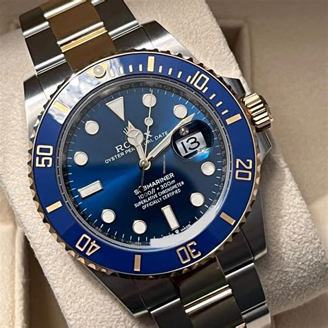 rolex gold and steel submariner|2022 new Rolex 41mm submariner.